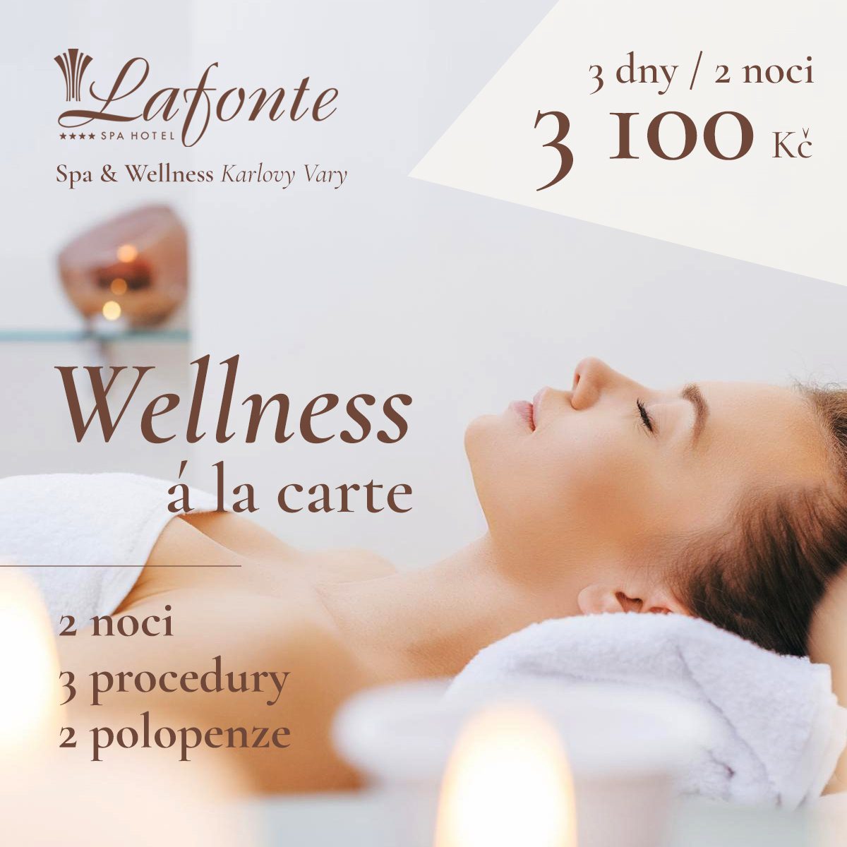 Wellness á la carte - Hotel Lafonte**** Karlovy Vary